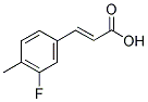 3-FLUORO-4-METHYLCINNAMIC ACID CAS#: 261951-72-8