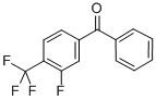 3-FLUORO-4-(TRIFLUOROMETHYL)BENZOPHENONE CAS#: 243128-47-4