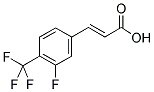 3-FLUORO-4-(TRIFLUOROMETHYL)CINNAMIC ACID CAS#: 231291-13-7
