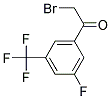 3-FLUORO-5-(TRIFLUOROMETHYL)PHENACYL BROMID CAS#: 202664-38-8