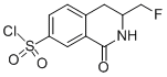 3-(FLUOROMETHYL)-1-OXO-1,2,3,4-TETRAHYDROISOQUINOLINE-7-SULFONYL CHLORIDE CAS#: 247050-23-3