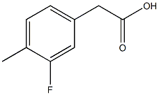 3-Fluoro-4-methylphenylacetic acid CAS#: 261951-74-0