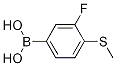 3-Fluoro-4-(methylthio)phenylboronic acid CAS#: 221030-80-4