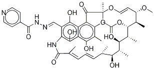 3-ForMyl RifaMycin Isonicotinoyl Hydrazone CAS#: 13292-53-0