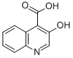 3-HYDROXYQUINOLINE-4-CARBOXYLIC ACID CAS#: 118-13-8