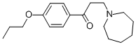 3-(Hexahydro-1H-azepin-1-yl)-1-(4-propoxyphenyl)propan-1-one CAS#: 16689-12-6