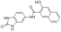 3-Hydroxy-N-(2-oxo-1,3-dihydrobenzoimidazol-5-yl)naphthalene-2-carboxamide CAS#: 26848-40-8