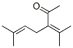 3-Isopropylidene-6-methyl-5-hepten-2-one CAS#: 2520-63-0