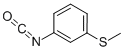 3-(METHYLTHIO)PHENYL ISOCYANATE CAS#: 28479-19-8