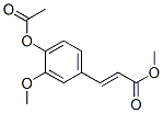 3-Methoxy-4-acetoxybenzeneacrylic acid methyl ester CAS#: 2309-08-2