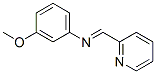 3-Methoxy-N-(2-pyridinylmethylene)benzenamine CAS#: 29202-20-8
