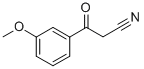 3-Methoxybenzoylacetonitrile CAS#: 21667-60-7