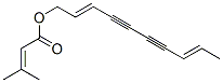 3-Methyl-2-butenoic acid (2E,8E)-2,8-decadiene-4,6-diynyl ester CAS#: 29576-67-8