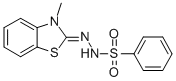 (3-Methyl-2(3H)-benzothiazolylidine)hydrazide-benzenesulfonic acid CAS#: 28218-87-3