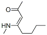 3-Octen-2-one, 4-(methylamino)- CAS#: 24985-58-8