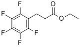 3-PENTAFLUOROPHENYL-PROPIONIC ACID ETHYL ESTER CAS#: 2828-18-4