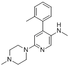 3-PYRIDINAMINE, N-METHYL-4-(2-METHYLPHENYL)-6-(4-METHYL-1-PIPERAZINYL)- CAS#: 290297-25-5