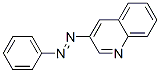 3-(Phenylazo)quinoline CAS#: 25117-44-6