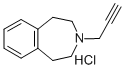3-Propargyl-2,3,4,5-tetrahydro-1H-3-benzazepine hydrochloride CAS#: 20904-28-3