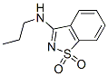 3-(Propylamino)-1,2-benzisothiazole 1,1-dioxide CAS#: 27148-09-0