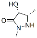 3-Pyrazolidinone,4-hydroxy-2,5-dimethyl-,(4R,5S)-(9CI) CAS#: 213621-65-9