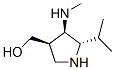 3-Pyrrolidinemethanol,4-(methylamino)-5-(1-methylethyl)-,(3R,4R,5S)-(9CI) CAS#: 221876-51-3