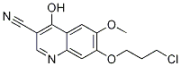 3-Quinolinecarbonitrile, 7-(3-chloropropoxy)-4-hydroxy-6-Methoxy- CAS#: 214470-66-3