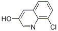 3-Quinolinol, 8-chloro- CAS#: 25369-39-5