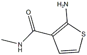 3-Thiophenecarboxamide,2-amino-N-methyl-(9CI) CAS#: 252963-49-8
