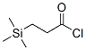 3-(Trimethylsilyl)propanoyl chloride CAS#: 18187-31-0
