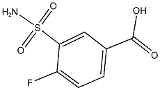 3-(aminosulfonyl)-4-fluorobenzoic acid CAS#: 1535-45-1