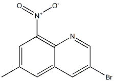 3-broMo-6-Methyl-8-nitroquinoline CAS#: 210708-23-9