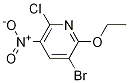 3-broMo-6-chloro-2-ethoxy-5-nitropyridine CAS#: 239791-63-0