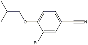 3-bromo-4-(2-methylpropoxy)benzonitrile CAS#: 208665-95-6