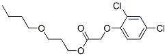 3-butoxypropyl 2-(2,4-dichlorophenoxy)acetate CAS#: 1320-18-9