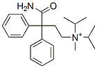(3-carbamoyl-3,3-diphenyl-propyl)-methyl-dipropan-2-yl-azanium CAS#: 24353-18-2