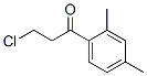 3-chloro-1-(2,4-dimethylphenyl)propan-1-one CAS#: 22422-22-6