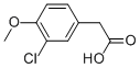 3-chloro-4-methoxyphenylacetic acid CAS#: 13721-20-5