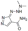 3-(dimethylaminohydrazinylidene)pyrazole-4-carboxamide CAS#: 24727-19-3