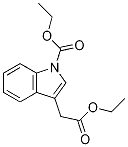 3-ethoxycarbonylmethyl-indole-1-carboxylic acid ethyl ester CAS#: 214268-46-9