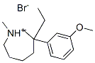 3-ethylhexahydro-3-(3-methoxyphenyl)-1-methyl-1H-azepinium bromide CAS#: 27180-93-4