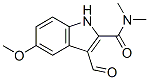 3-formyl-5-methoxy-N,N-dimethyl-1H-indole-2-carboxamide CAS#: 28837-80-1