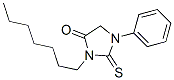 3-heptyl-1-phenyl-2-thiohydantoin CAS#: 24147-50-0