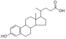 3-hydroxy-19-nor-1,3,5(10)-cholatrien-24-oic acid CAS#: 100772-18-7