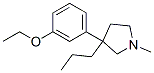 3-(m-Ethoxyphenyl)-1-methyl-3-propylpyrrolidine CAS#: 28142-70-3