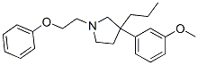 3-(m-Methoxyphenyl)-1-(2-phenoxyethyl)-3-propylpyrrolidine CAS#: 28066-94-6