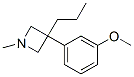 3-(m-Methoxyphenyl)-1-methyl-3-propylazetidine CAS#: 23584-18-1