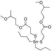 3-methoxybutyl 11,11-dibutyl-3-methyl-7-oxo-2,6-dioxa-10,12-dithia-11-stannapentadecan-15-oate CAS#: 29492-49-7