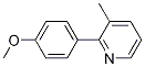 3-methyl-2-(4-methoxyphenyl)pyridine CAS#: 25363-50-2