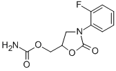 3-(o-Fluorophenyl)-2-oxo-5-oxazolidinylmethyl=carbamate CAS#: 29218-35-7